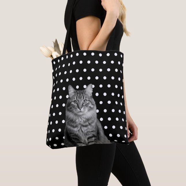 Women’s Canvas Shopper Bag Customisable  (Close Up)