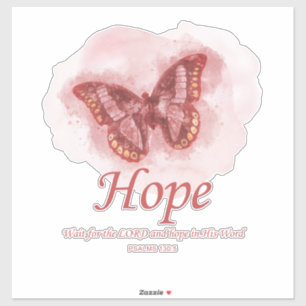Women’s Christian Butterfly Bible Verse: Hope
