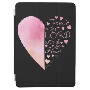 Women’s Christian Heart Faith Trust in the Lord iPad Air Cover