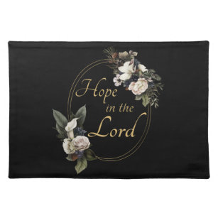 Women’s Christian Hope in the Lord Inspirational Placemat