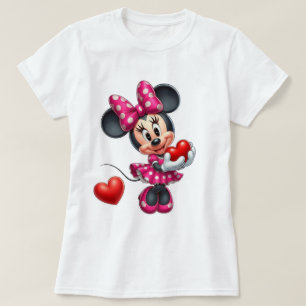 👕🐭Women’s Classic Minnie Mouse-Inspired Tshirt