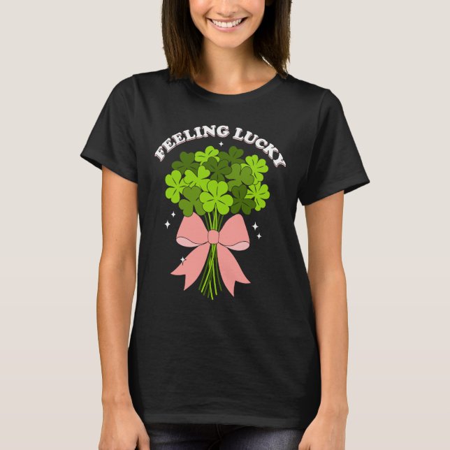 Women’s cute St.Patrick’s Day T-Shirt (Front)