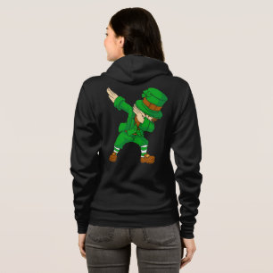 Women’s Dabbing Leprechaun St.Patrick’s Day Hoodie