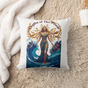 Women’s Day Sea Matriarch, Daughter Gift Cushion