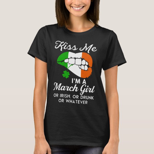 Women’s funny St.Patrick’s Day T-Shirt (Front)