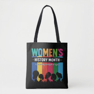 Women’s History Month – Celebrating Strength & Leg Tote Bag
