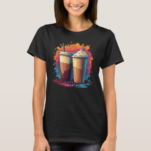 Women’s Hot & Iced Coffee Graphic T-Shirt