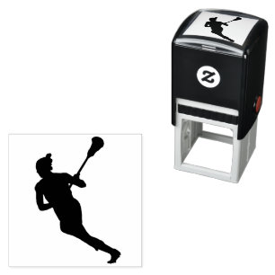 Women’s Lacrosse Self-inking Stamp
