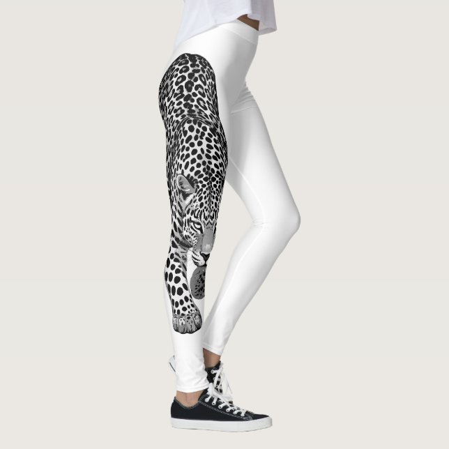 Women’s Leopard Leggings – Bold & Stylish (Right)