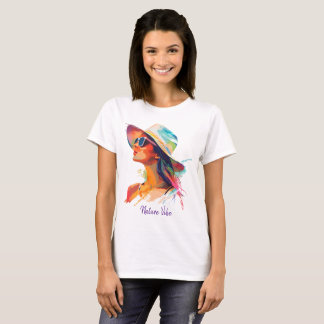 Women’s Nature Vibe Graphic T-Shirt – Girl