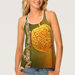 Women’s Tank Top, Sycamore Seed Ball 