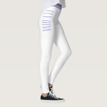 Women’s white leggings, yoga pants, activewear