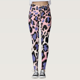 Women’s Workout Purple Leggings – WILD CHEETAH