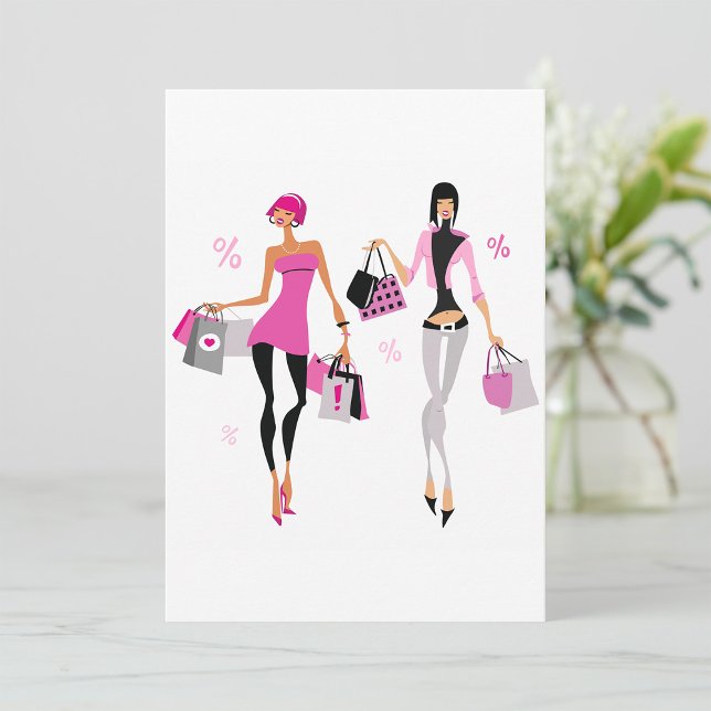 Women Shopping Invitations (Creator Uploaded)