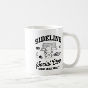 Women Sideline Social Club Soccer Mom Game Day _1  Coffee Mug