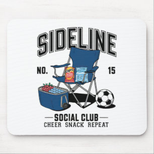 Women Sideline Social Club Soccer Mom Game Day _6  Mouse Mat
