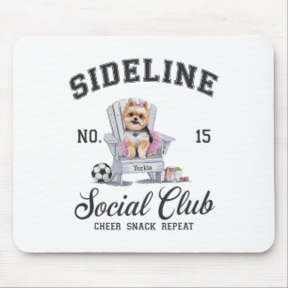 Women Sideline Social Club Soccer Mom Game Day _7  Mouse Mat