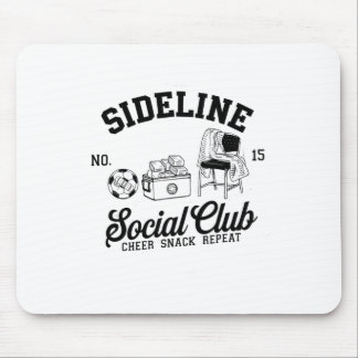 Women Sideline Social Club Soccer Mom Game Day _9  Mouse Mat