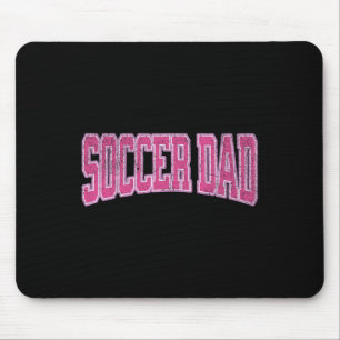 Women Soccer Daughter Footbyll Proud Soccer Dad Fa Mouse Mat