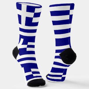 Women socks with flag of Greece