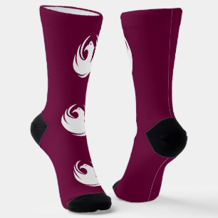 Women socks with flag of Phoenix City