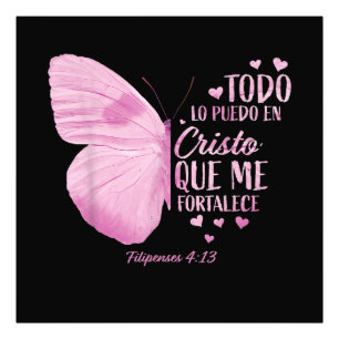 Women Spanish Religious Verse Sayings Photo Print