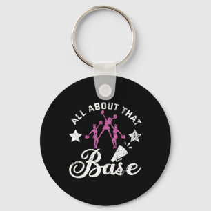 Women Squad Funny Cheerleading All About That Se C Key Ring