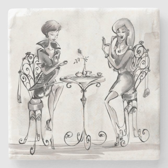 Women Stone Coaster (Front)