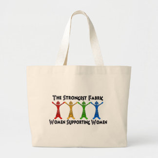 Women Supporting Women Large Tote Bag