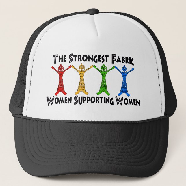 Women Supporting Women Trucker Hat (Front)