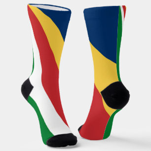 Women sustainable socks with Seychelles Colors