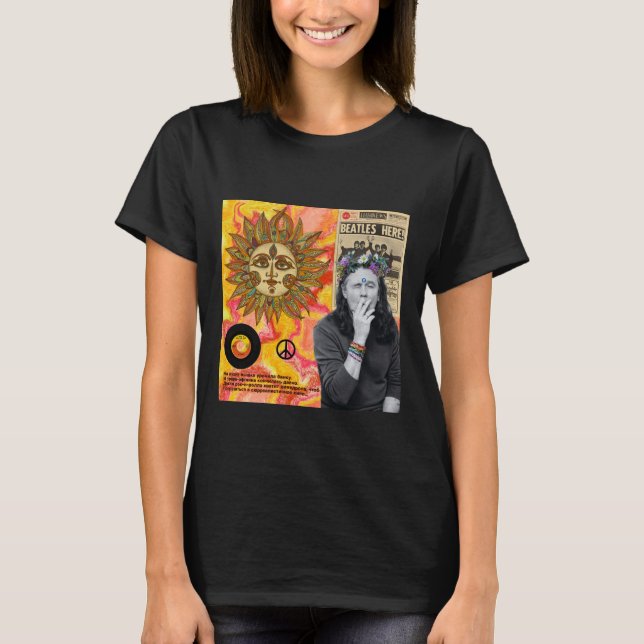 Women T-Shirt Hippie  (Front)