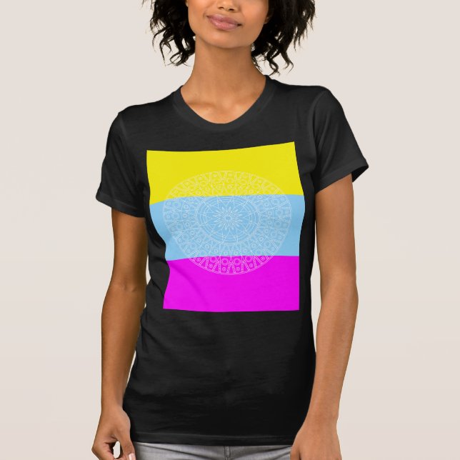 women t shirt mandala  (Front)