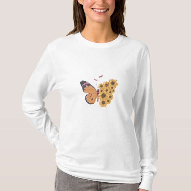 Women T-shirt unique design  (Front)