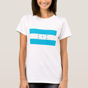 Women T Shirt with Flag of Honduras