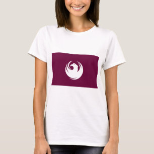 Women T Shirt with Flag of Phoenix, Arizona, USA