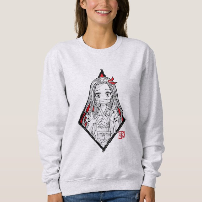 Women t, shirts anime digin. nezuko (Front)