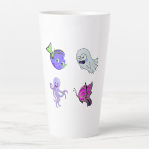 Women Tee Shirts, Men Shirts Latte Mug