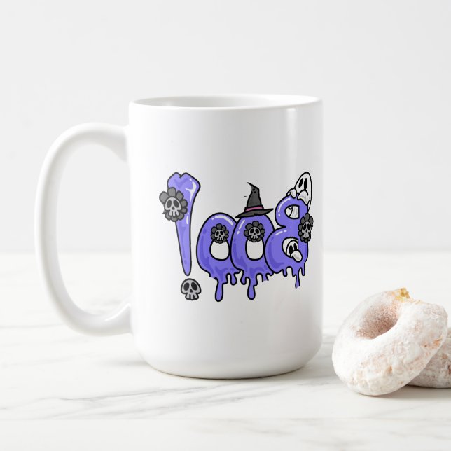 Women Tee Shirts, Men Shirts, Mum Ghost T-Shirts,  Coffee Mug (With Donut)