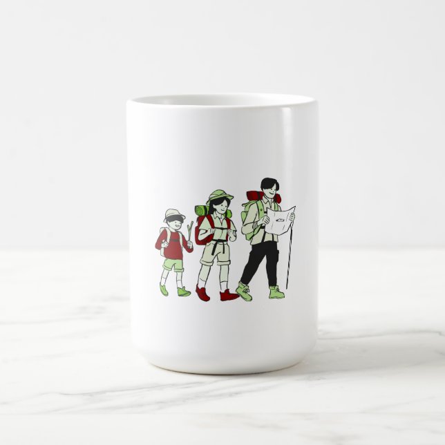 Women Tee Shirts, Men Shirts, Mum Ghost T-Shirts Coffee Mug (Center)