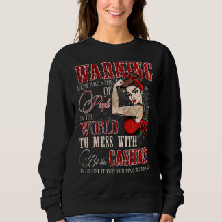 Women This Cashier Is The One Person You May Wanna Sweatshirt