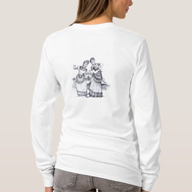 Women Tshirt with love (Back)