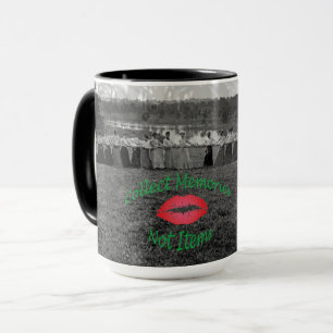 Women Tug of War 1890' Collect Memories Love Lips Mug