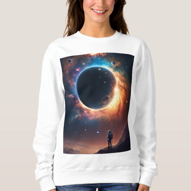 Women unique design  sweatshirt (Front)
