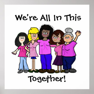 Women United Against Breast Cancer Poster