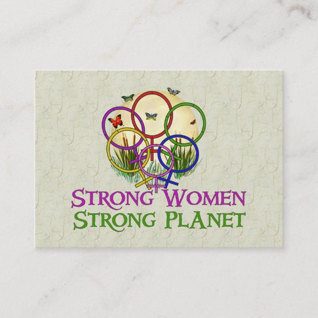 Women United Business Card (Front)