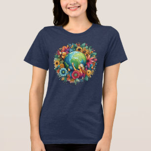 Women United World Inspired Bella+Canvas  Tri-Blend Shirt