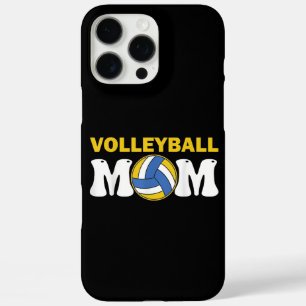Women Volleyball Mum Shirt Game Day Funny Player iPhone 16 Pro Max Case