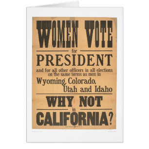 Women Vote Broadside (1873A)