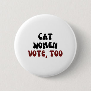 Women Vote For Kamala Harris For President Electio 6 Cm Round Badge